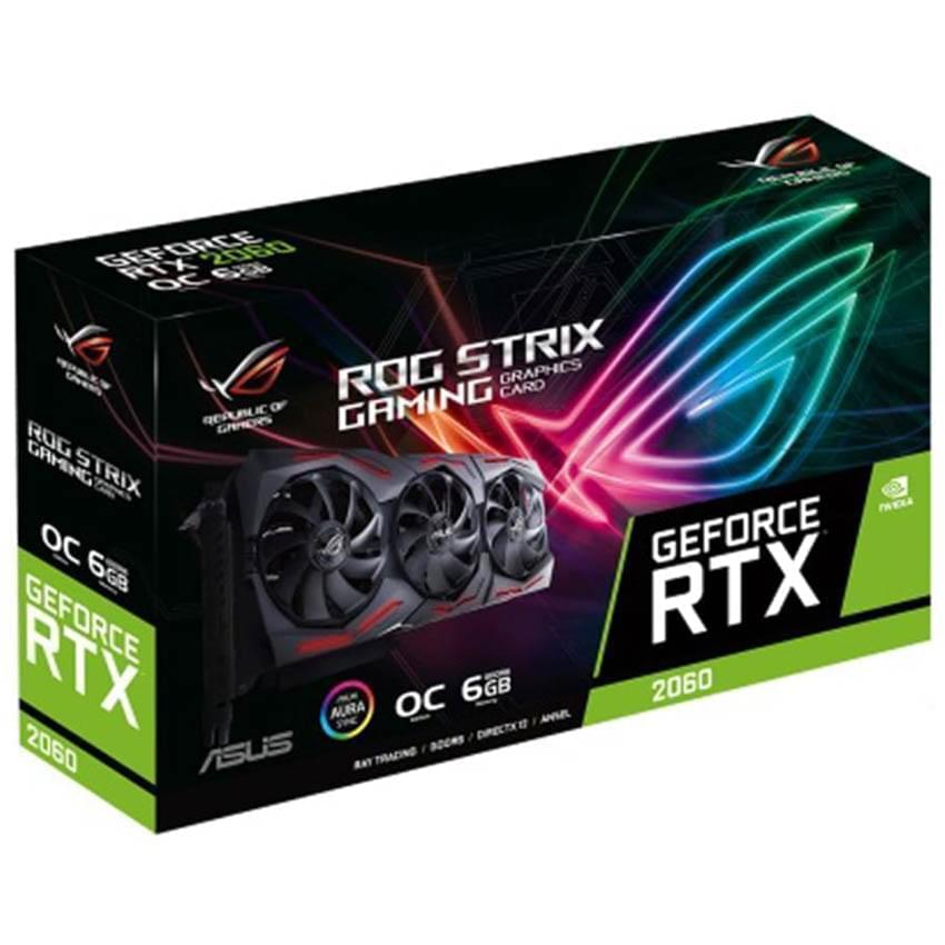 Placa De Video Asus Rog Strix Rtx 2060 6gb Evo V2 Gaming